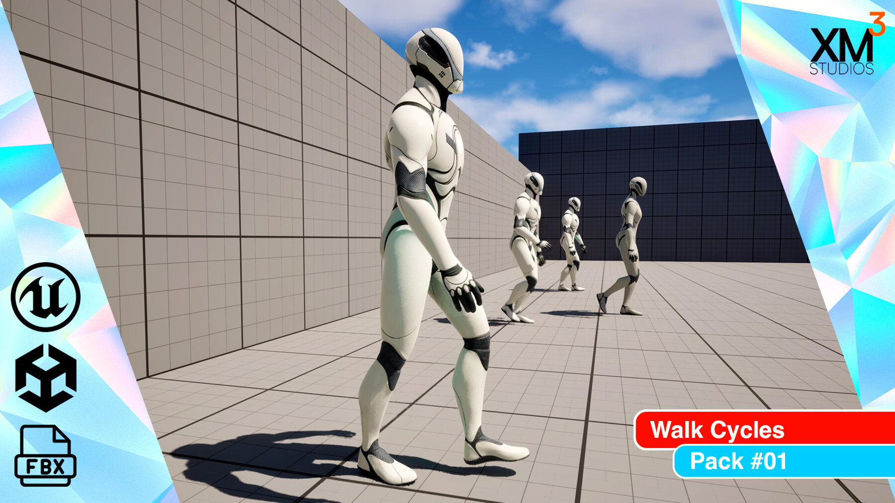 Walks 01 Animation Pack