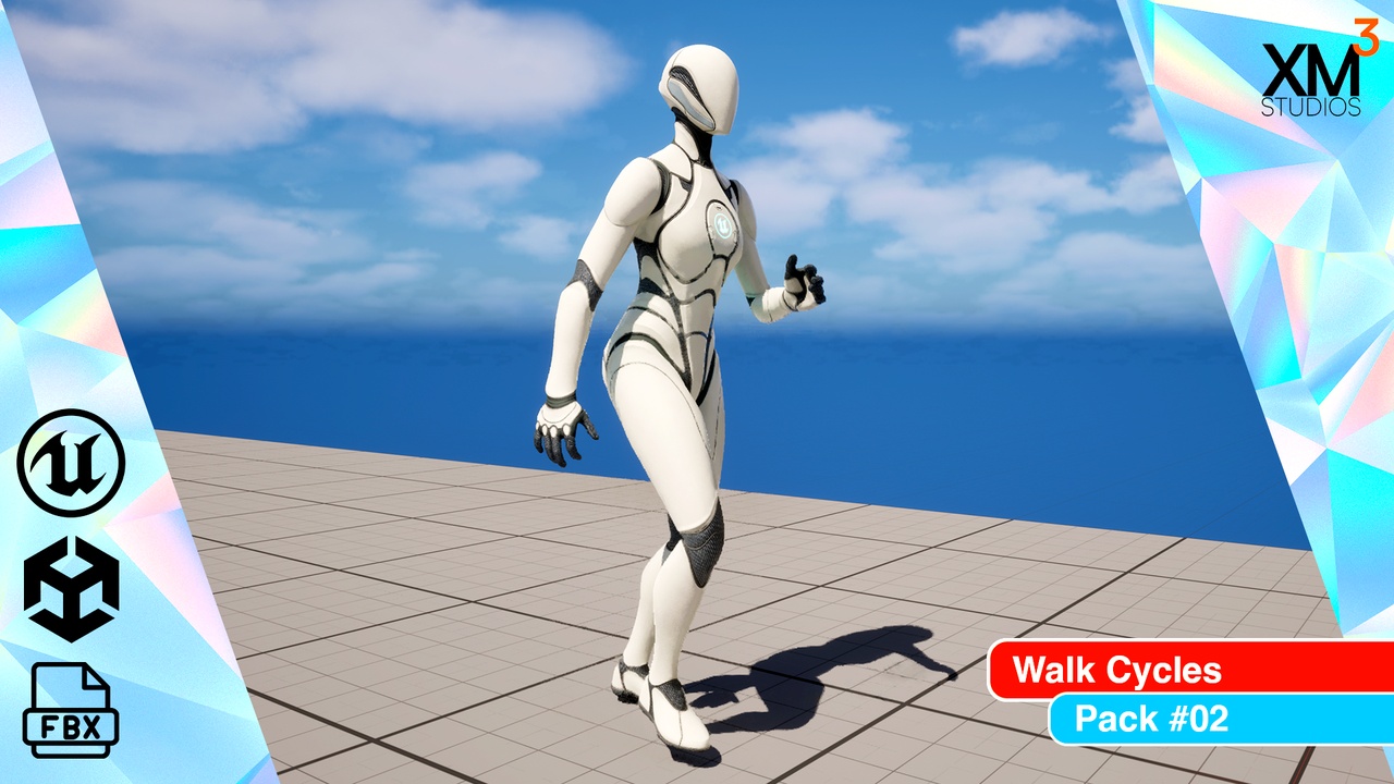 Walks 02 Animation Pack
